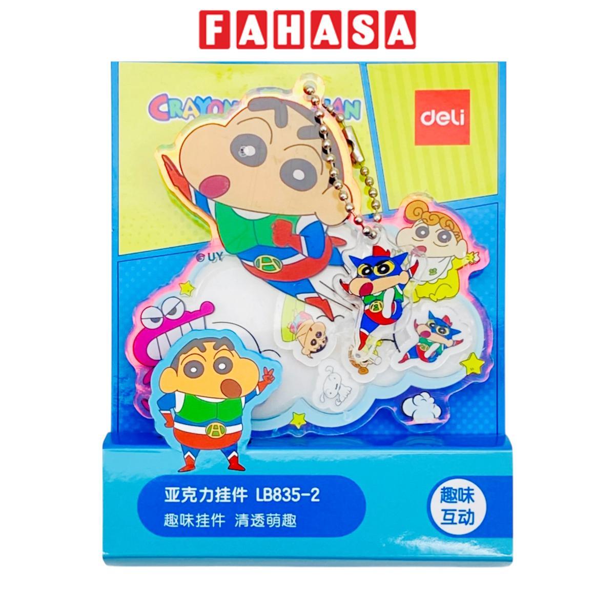 Móc Treo Acrylic Hình Crayon Shin-Chan - Deli LB835 - Mẫu 1