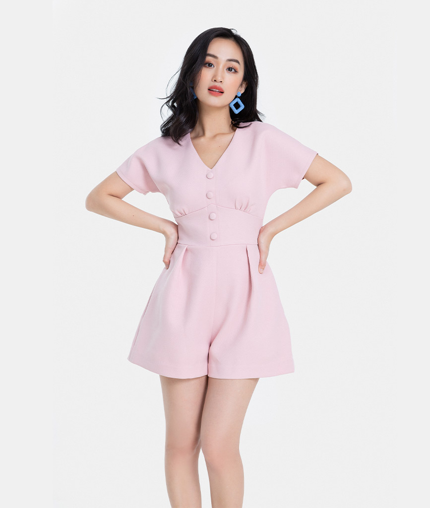 Jumpsuit HNOSS Tay Liền JUM002