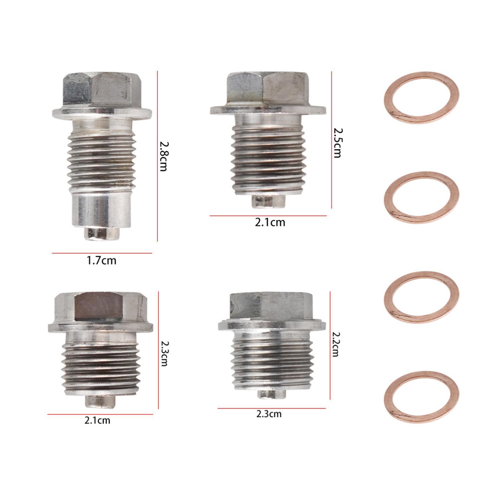 Oil Drain Plug Bolt Screw Accessories Durable for Most Cars