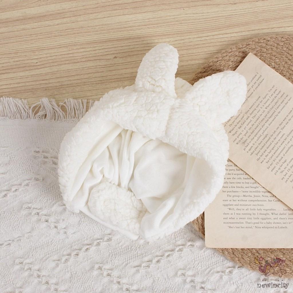 Mũ len TAI THỎ lông cừu siêu kute cho bé trai bé gái từ 6 tháng đến 3 tuổi