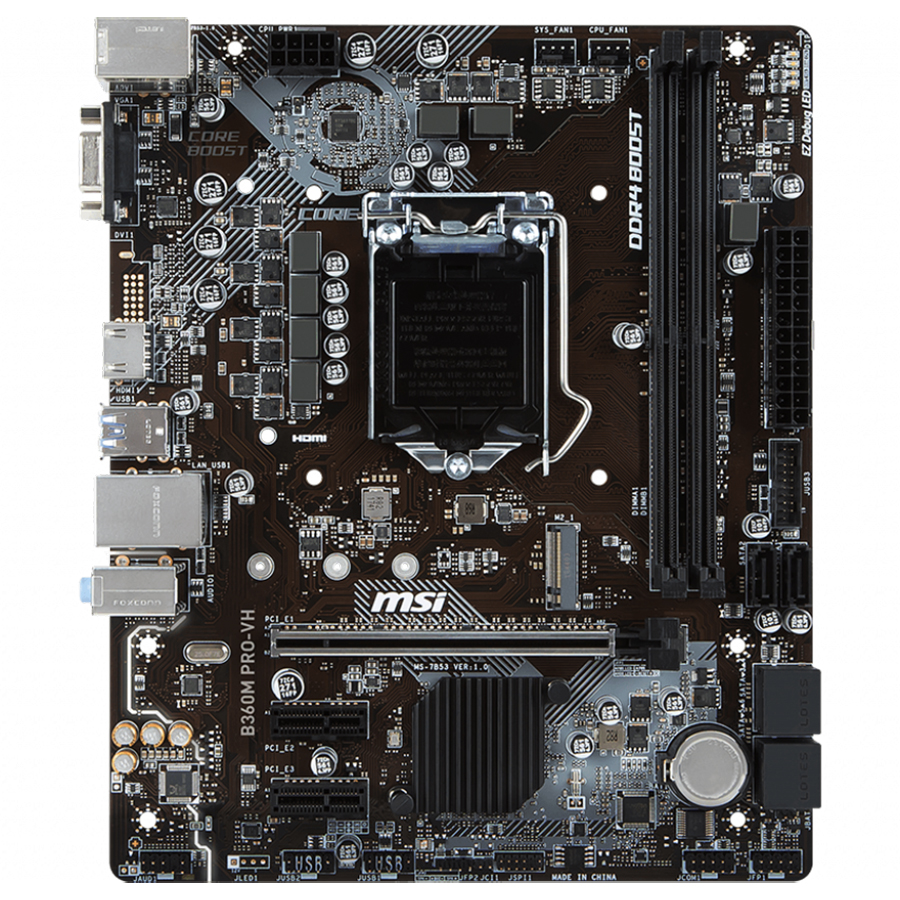 Bo Mạch Chủ Mainboard MSI B360M Pro-VH - Hàng Chính Hãng