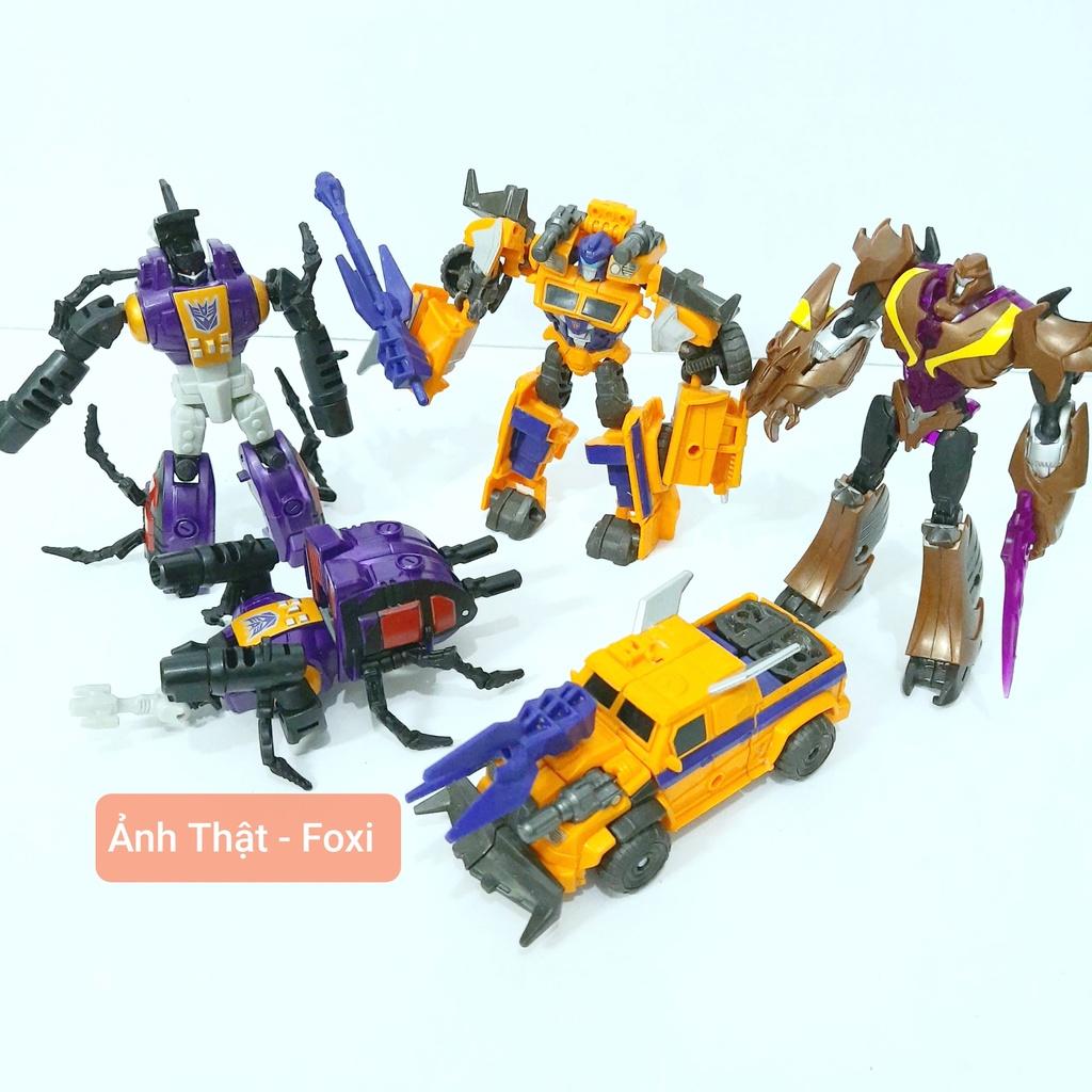 Đồ chơi Robot-Rô bốt biến hình thông minh Foxi Transformer-Kích cỡ đa dạng-Cho bé thỏa sức sáng tạo