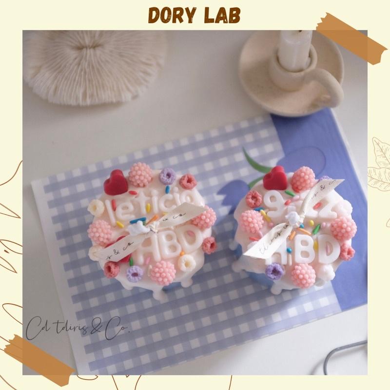 Nến Thơm Bánh Sinh Nhật Thiết Kế Theo Yêu Cầu, Quà Tặng Ý Nghĩa, Độc Đáo - Dory Lab