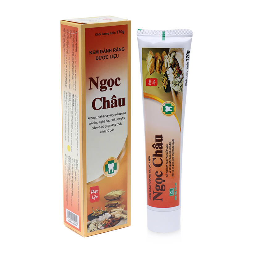 Kem đánh răng dược liệu Ngọc Châu truyền thống 100g