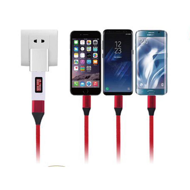 Cáp USB 3 Trong 1 Đa Chức Năng, Sạc Nhanh Tốc Độ Cao DC5V 2.1A Cho Iphone Và Điện Thoại Di Động Android / Type C Ray-CB086 (XTM – CAP3in1)