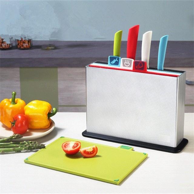 Bộ Dao Thớt Kháng Khuẩn cao cấp All Knife Chopping Board ️ FREESHIP ️