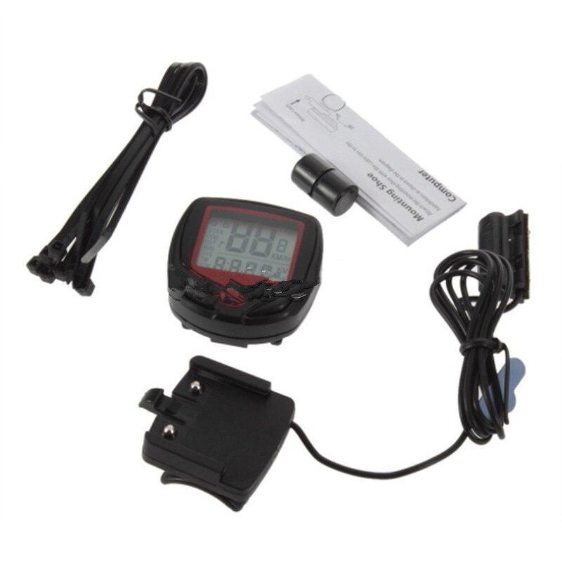 Bicycle Computer Waterproof MTB Bike Odometer Stopwatch Speedometer LED Digital Rate Mileage Recording Bicycle Accessories
