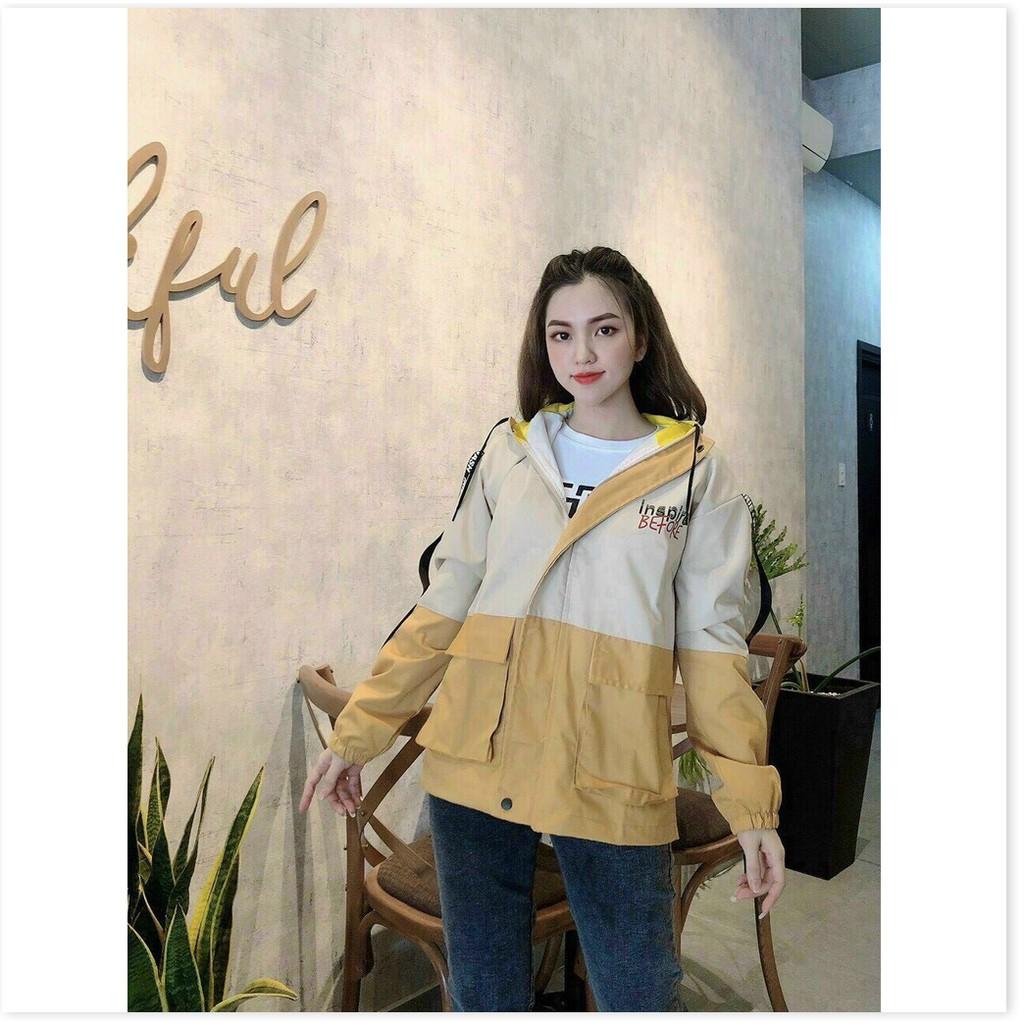 ÁO KHOÁC KAKI HỘP NỮ,THIẾT KẾ HỌA TIẾT