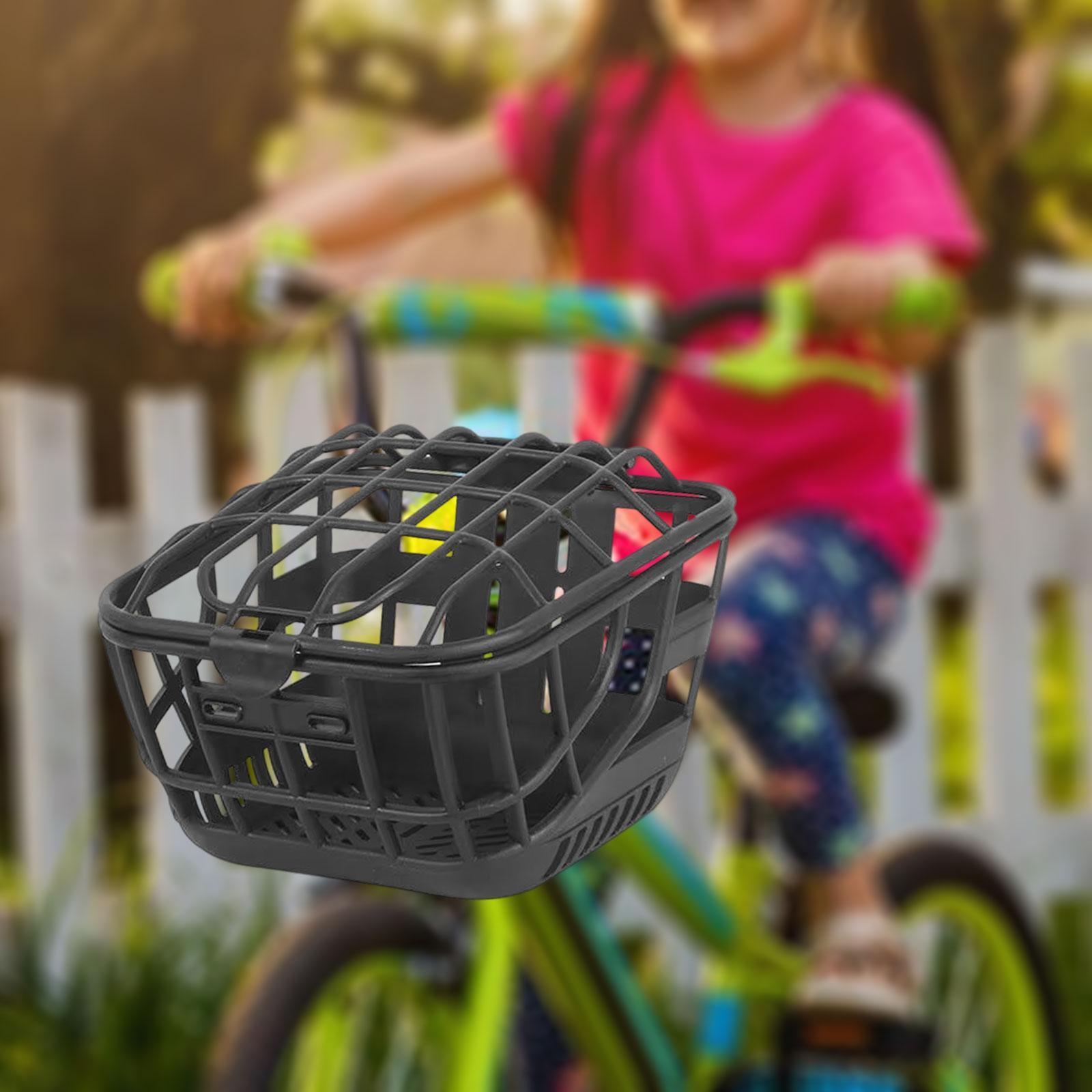 Bike Basket Detachable Bike Storage Basket Lightweight Front Basket