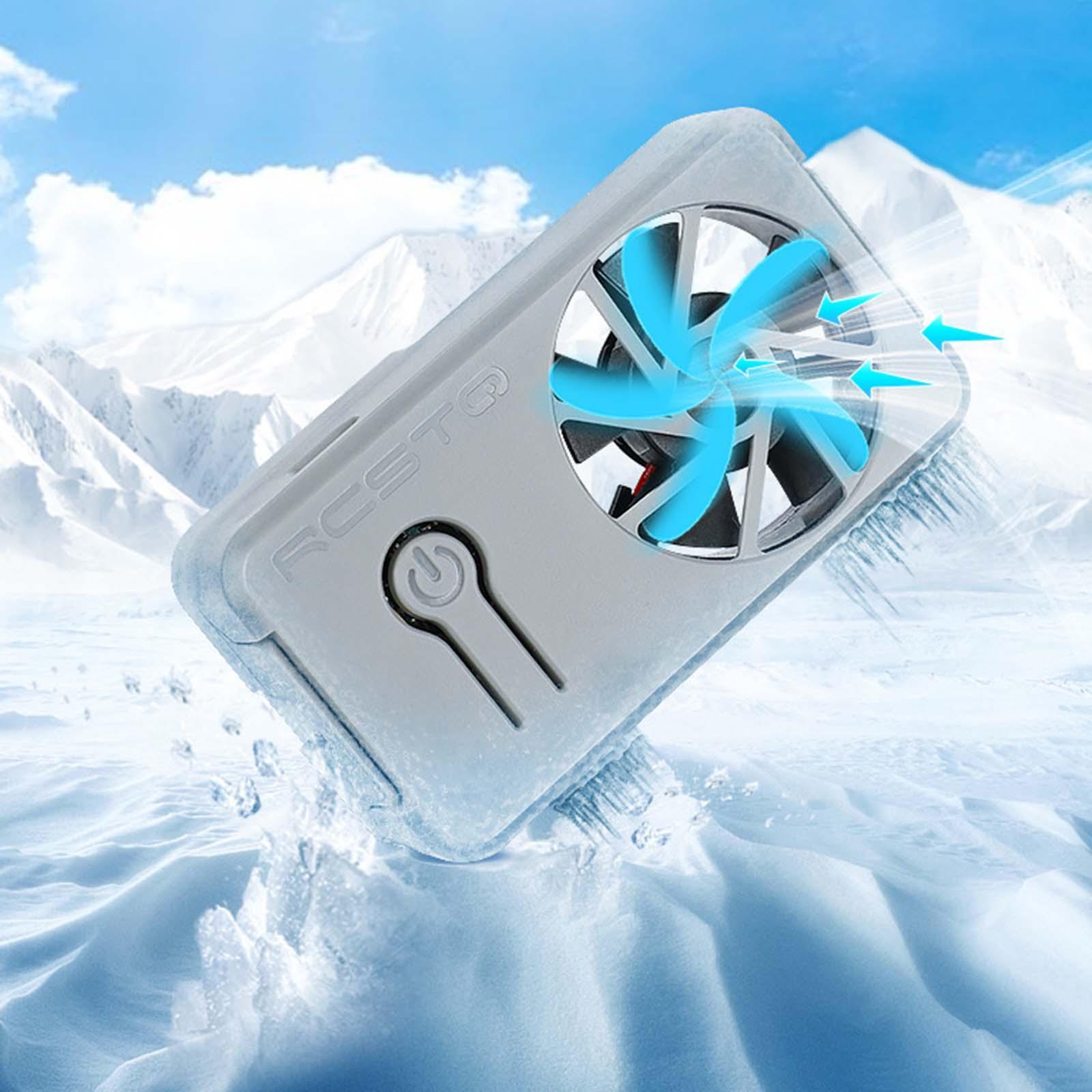 Portable Phone Cooling Fan Fast Cooling Easy to Install for Mobile Phone