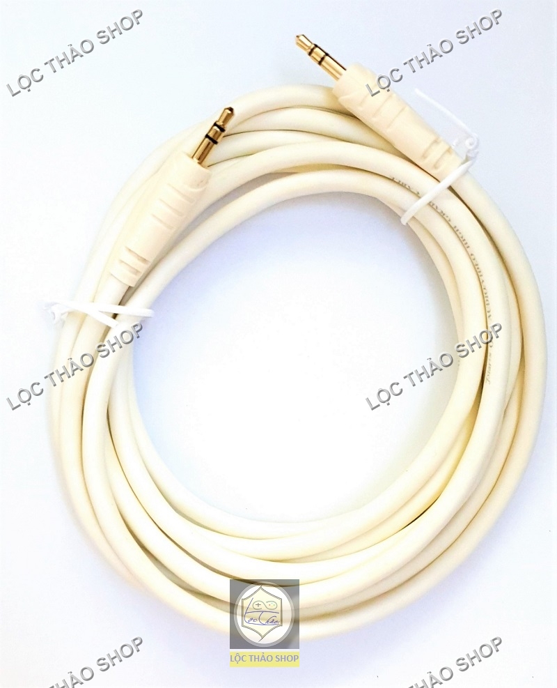 Dây cáp loa 2 đầu jack 3.5 dài 1.8M 3M 5M 10M