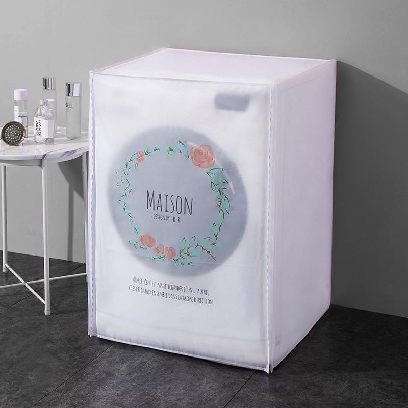 Bọc Máy Giặt, Áo Trùm Máy Giặt Chống Thấm Nước Size Lớn Cao Cấp - Bọc trùm máy giặt nilong cửa ngang