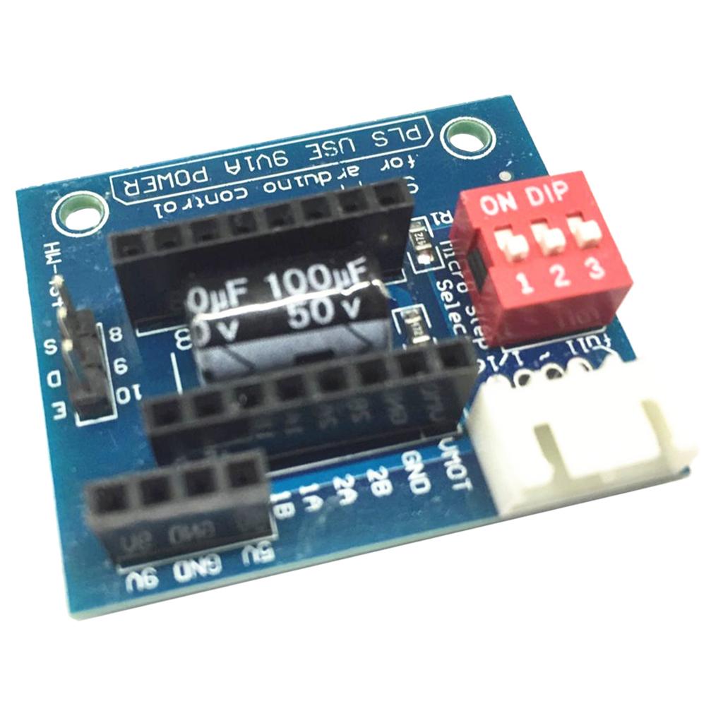 1PCS A4988 DRV8825 3D Printer Stepper Motor Driver Extension Board Blue