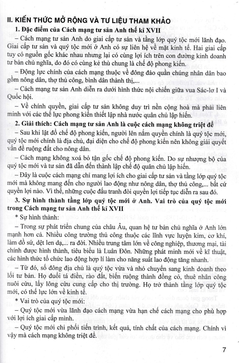 TƯ LIỆU DẠY - HỌC LỊCH SỬ 8