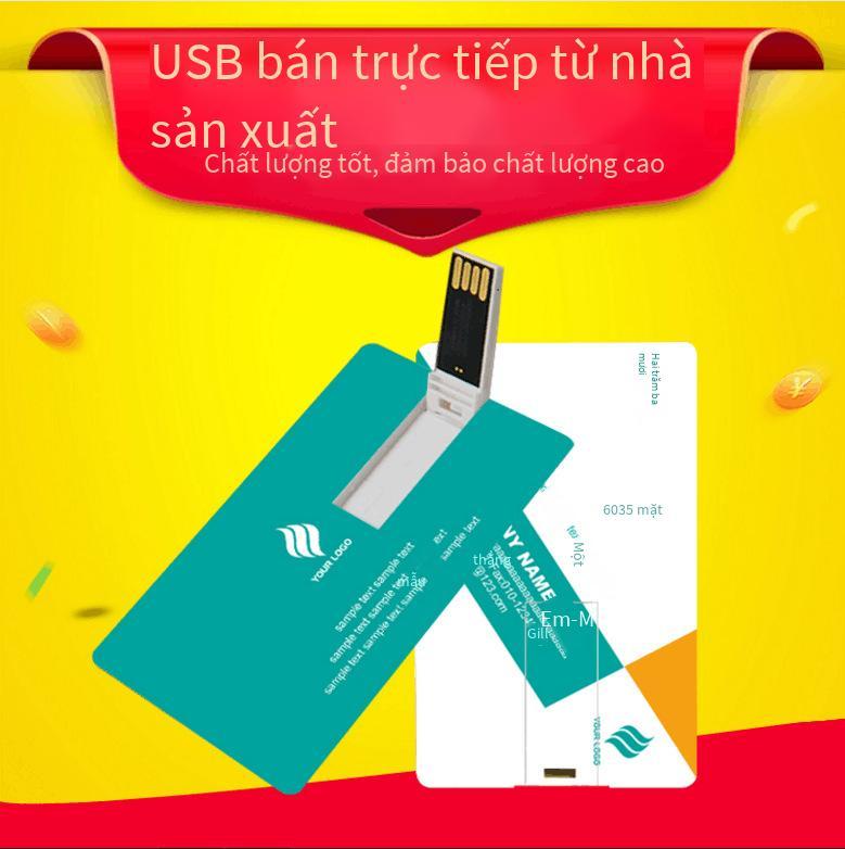 Phong cách mới nhất danh thiếp quà tặng quảng cáo Thẻ đĩa U Thẻ tín dụng đĩa U Đĩa U chứng minh miễn phí