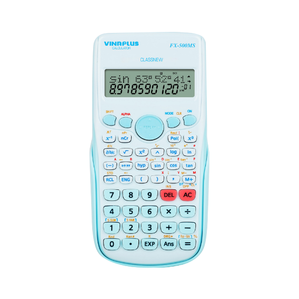 Máy tính học sinh FX-500MS PLUS Bảo Hành 7 Năm
