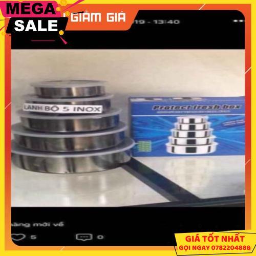 Bộ Thố Lạnh Inox 5 Món - Giao Hàng Toàn Quốc