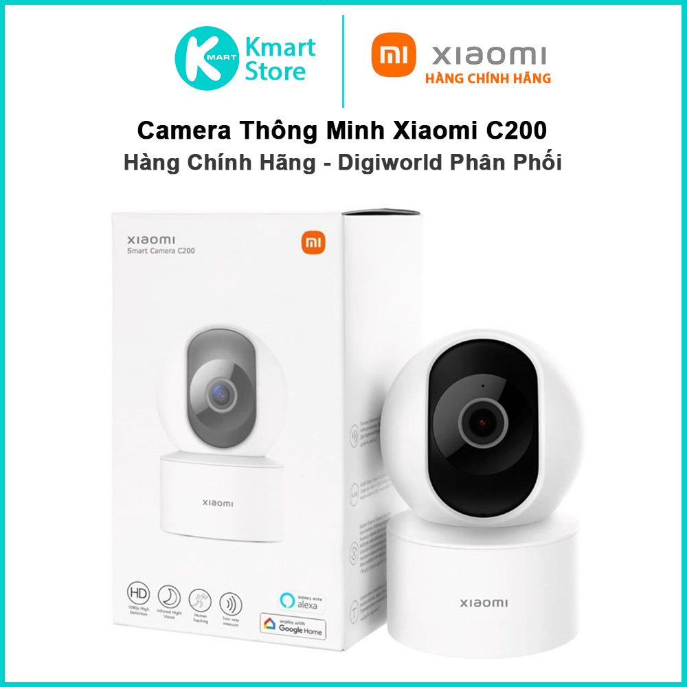 Camera IP Xiaomi Smart Camera C200 360 độ - 1080P - Hàng Chính Hãng