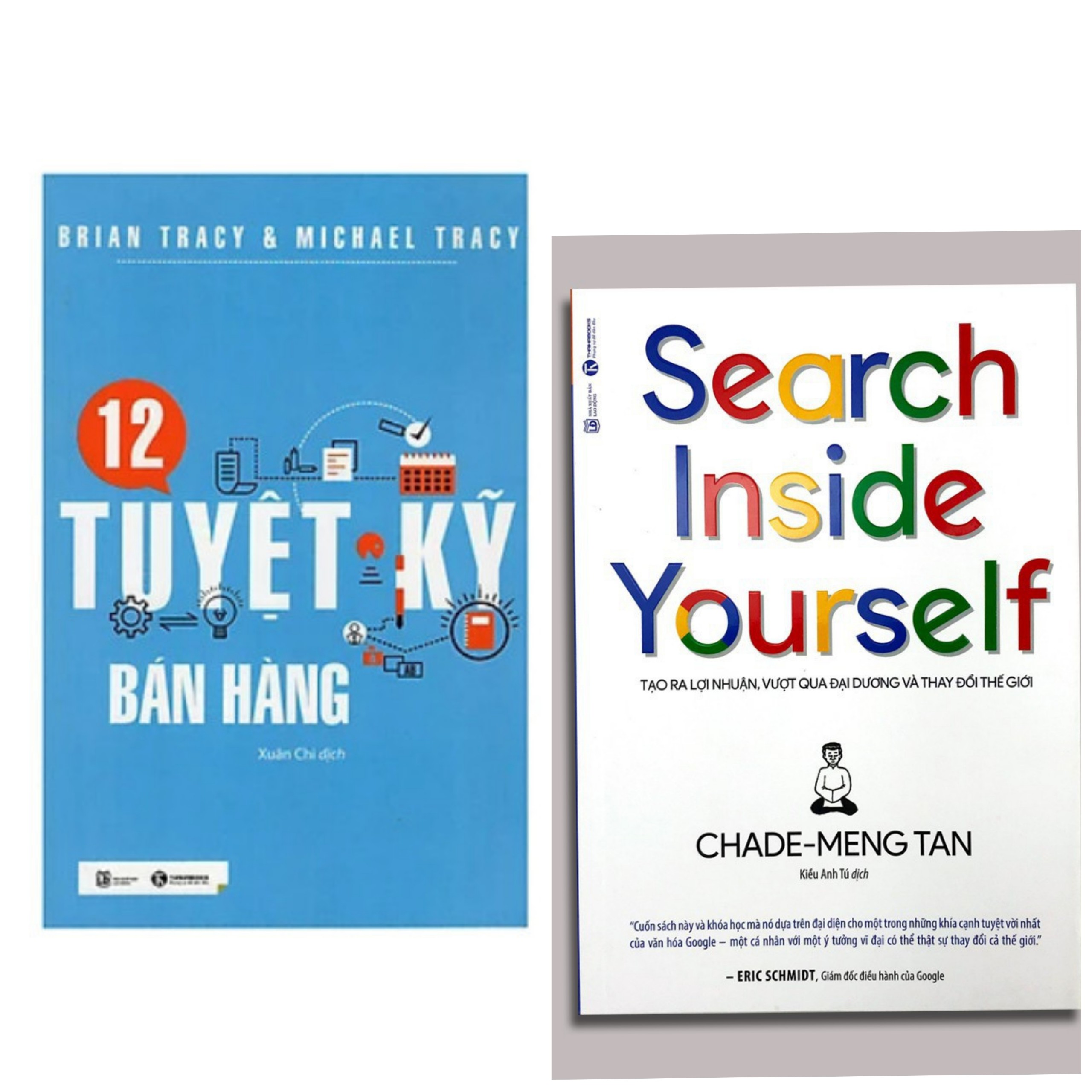 Combo 2Q: 12 Tuyệt Kỹ Bán Hàng+Search Inside Yourself - Tạo Ra Lợi Nhuận Vượt Qua Đại Dương Và Thay Đổi Thế Giới