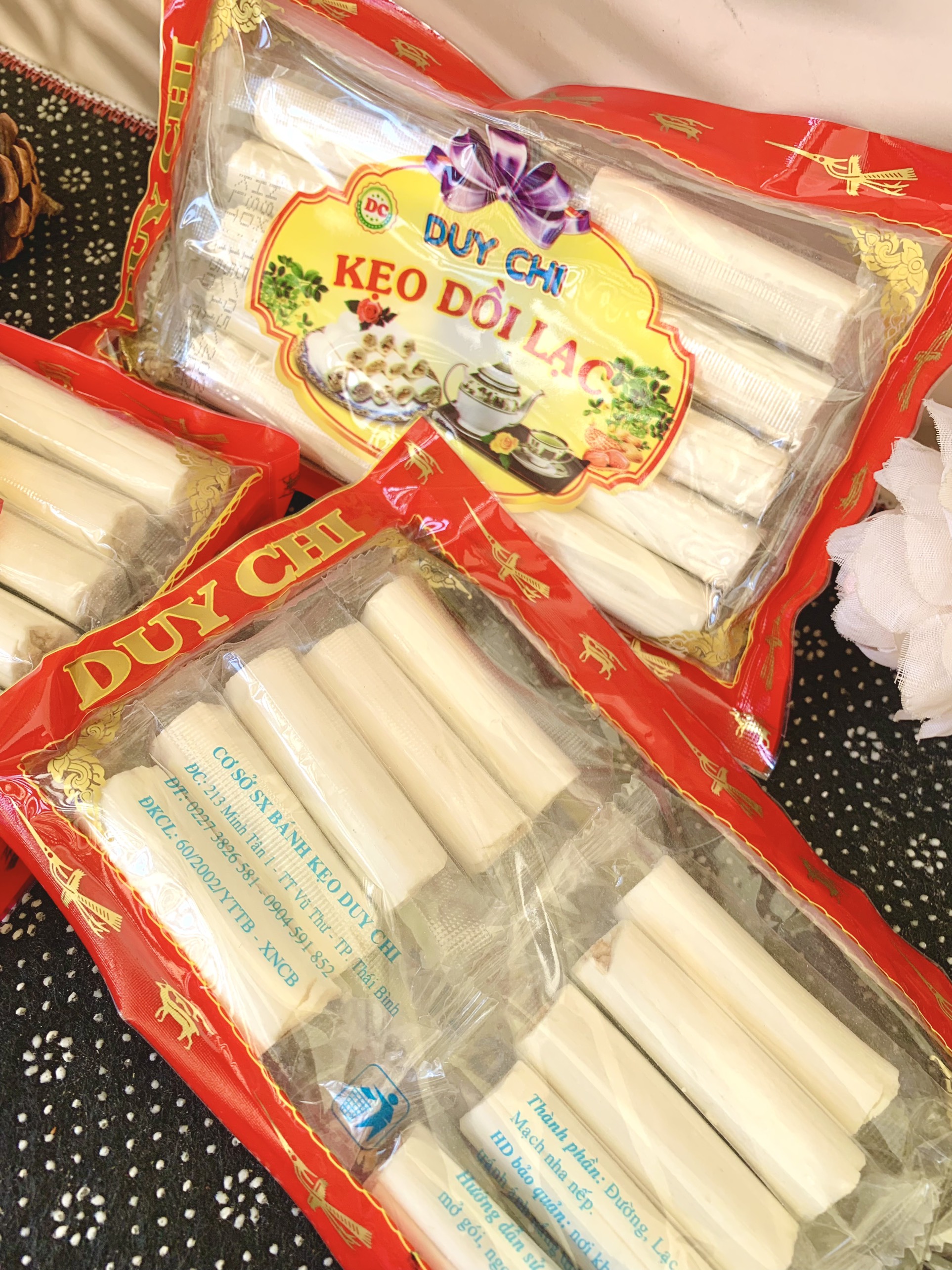 Kẹo Dồi Lạc Duy Chi 130g