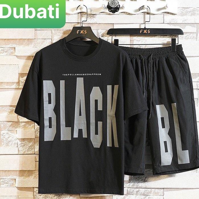 ĐỒ BỘ THỂ THAO CHỮ BLACK, SET ĐỒ BỘ THỂ THAO,ĐỒ BỘ NAM, ĐỒ BỘ TẬP GYM MANG Ở NHÀ, ĐI CHƠI CAO CẤP- DUBATI FASHION