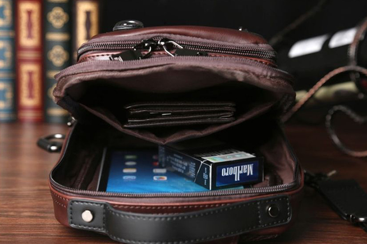 Balo Da Đeo Chéo 1 Quai Cho Nam