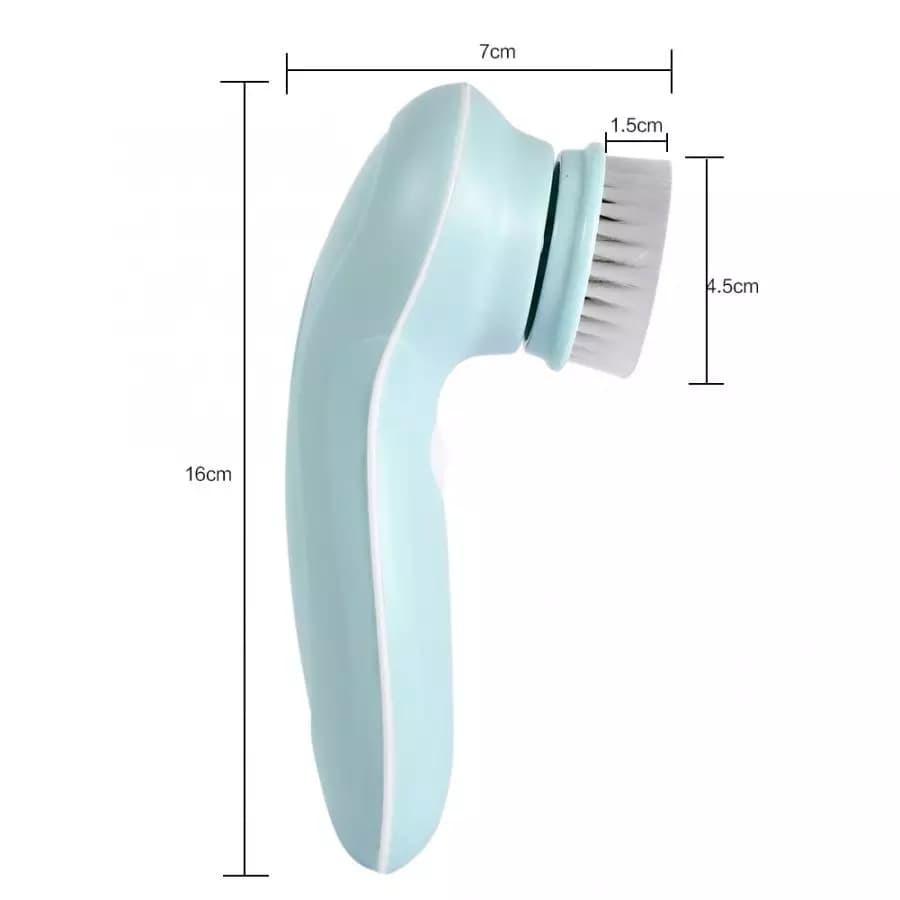 Máy rửa mặt Nhật Bản sóng siêu âm chạy pin DEEP CLEAN ULTRASONIC FACIAL CLEANSING DEVICE MNS062 - Sky