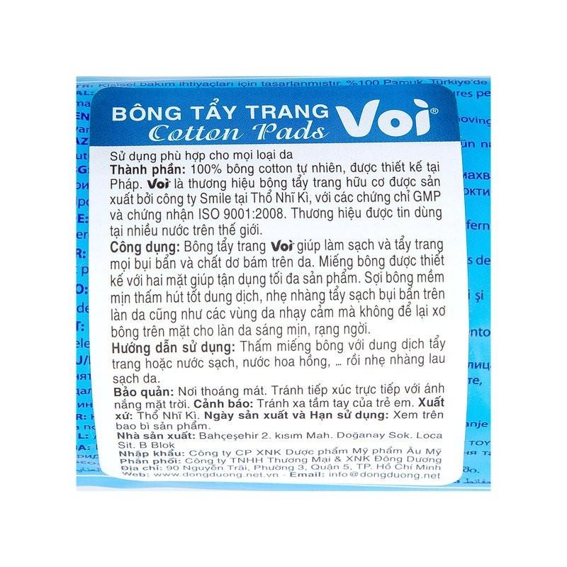 Bông tẩy trang hữu cơ 140 miếng