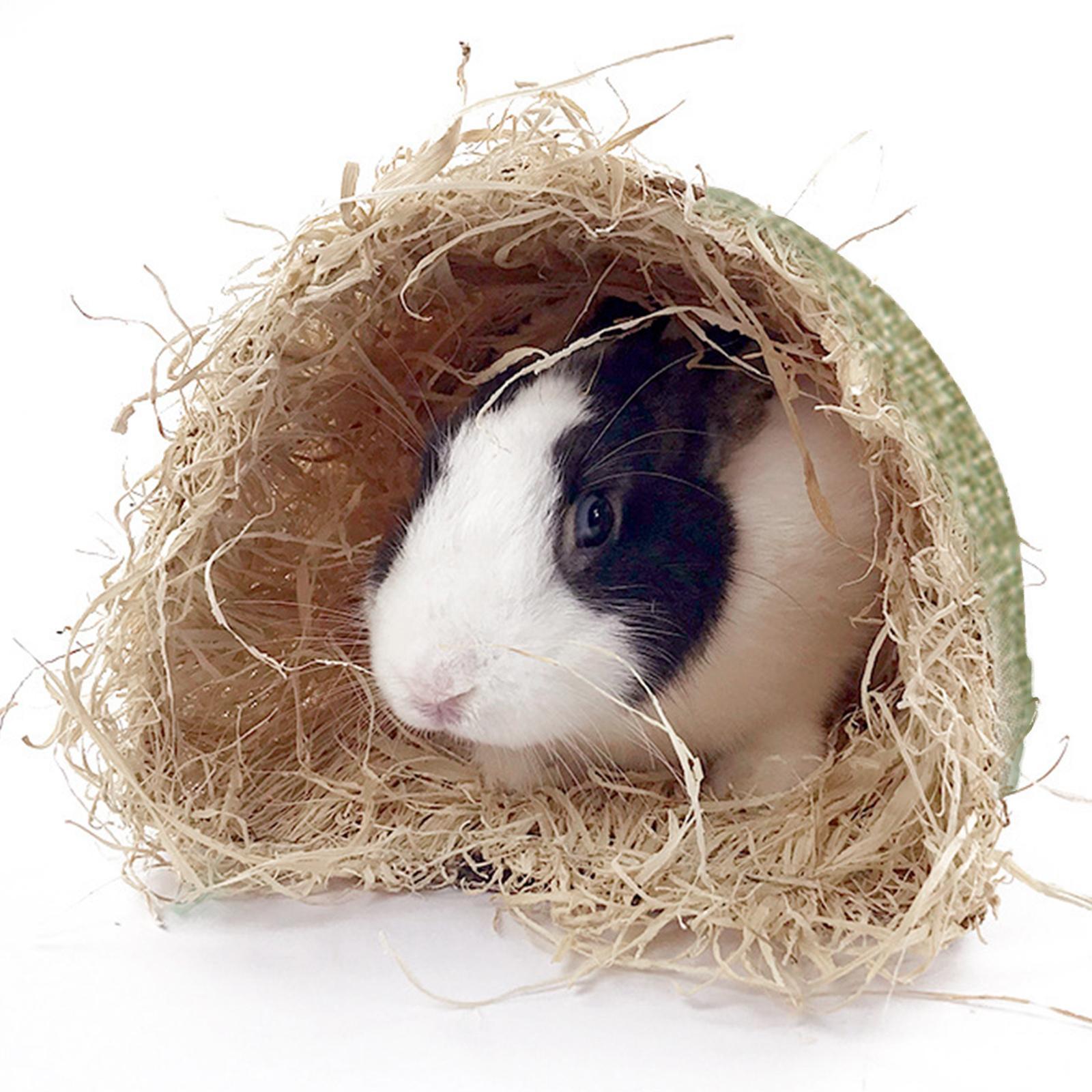 Rabbit Tunnel Pet Interactive Toy Hideout Play Toy for Hamster Hedgehog Rat