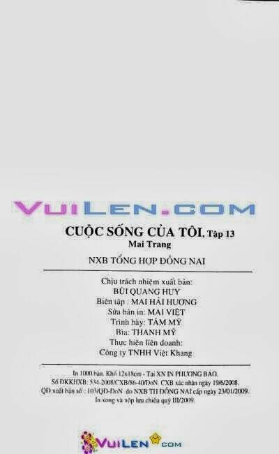 cuộc sống của tôi chapter 13 211
