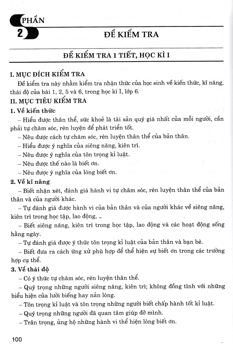 Kiểm Tra, Đánh Giá Giáo Dục Công Dân 6 (Dùng Chung Cho Các Bộ SGK Hiện Hành) - HA