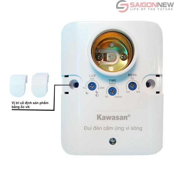 Đui Đèn Cảm Ứng Vi Sóng Kawasan RS686C - HÀNG CHÍNH HÃNG