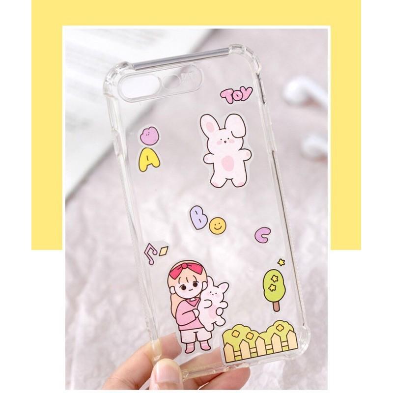 SET 20 TẤM STICKER DỄ THƯƠNG MÀU SẮC CUTE