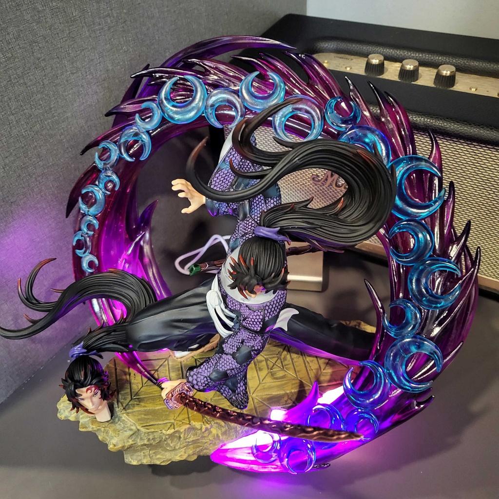 Mô hình Thượng Nhất Kokushibou 33cm có LED - Kimetsu No Yaiba