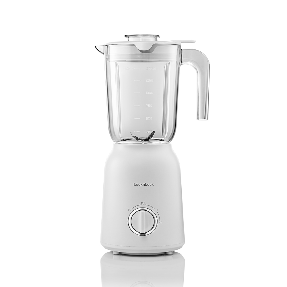 Máy xay sinh tố Locknlock Multi Blender EJM416WHT 220-240V, 50/60Hz, 800W, 1.5L - Màu trắng - Hàng chính hãng