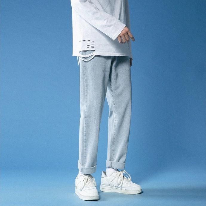 Quần Jean Baggy Nam Dáng Suông Rộng TR03- phong cách hàn quốc - Patadoshop HOTTREND 2022