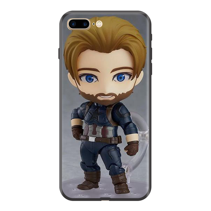 Ốp lưng điện thoại Iphone 7 Plus /8 Plus in hình Chibi Ifninity War - Cậu Bé Siêu Nhân Mẫu 13