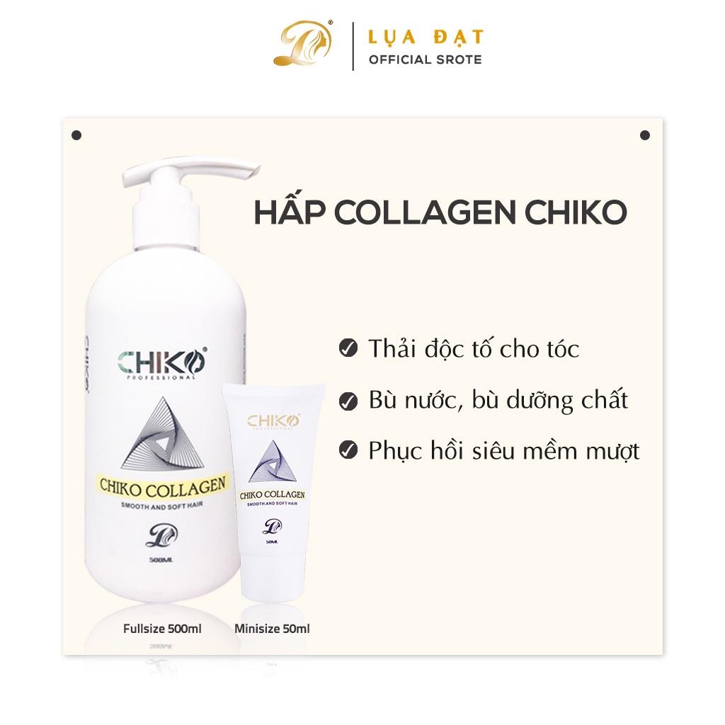 Dầu Hấp COLLAGEN siêu mượt CHIKO- 50ml