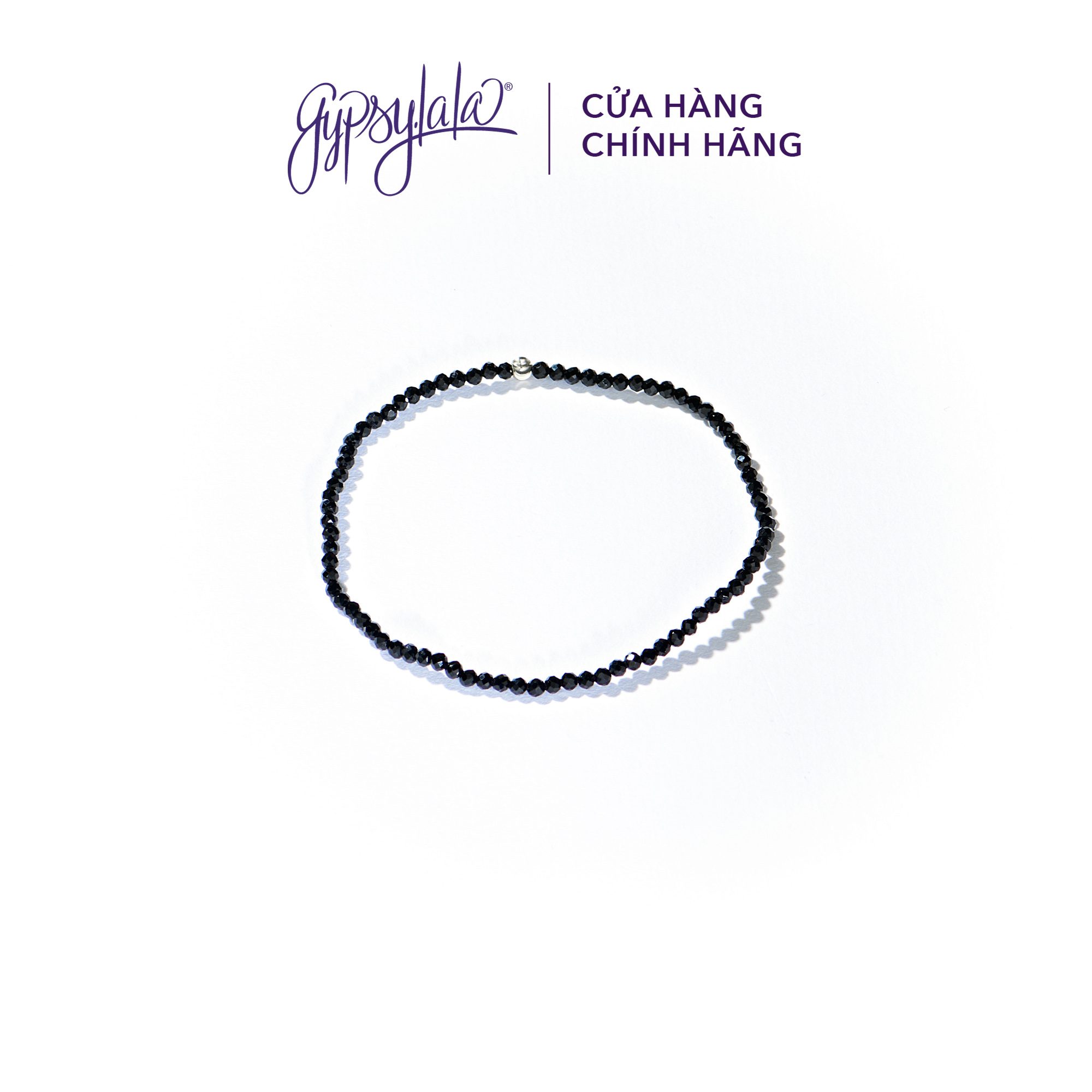 Vòng tay đá Spinel màu đen Gypsy.lala