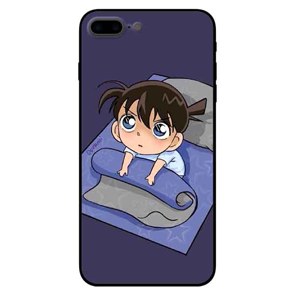 Ốp in cho iPhone 7 Plus / 8 Plus mẫu Conan Ngủ
