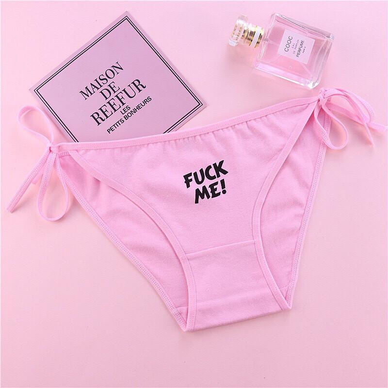 -Quần Lót Cotton Cột Dây