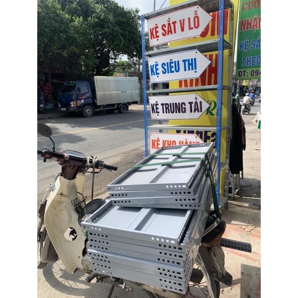 KỆ SẮT V LỖ 3 TẦNG KỆ SẮT MINI ĐA NĂNG