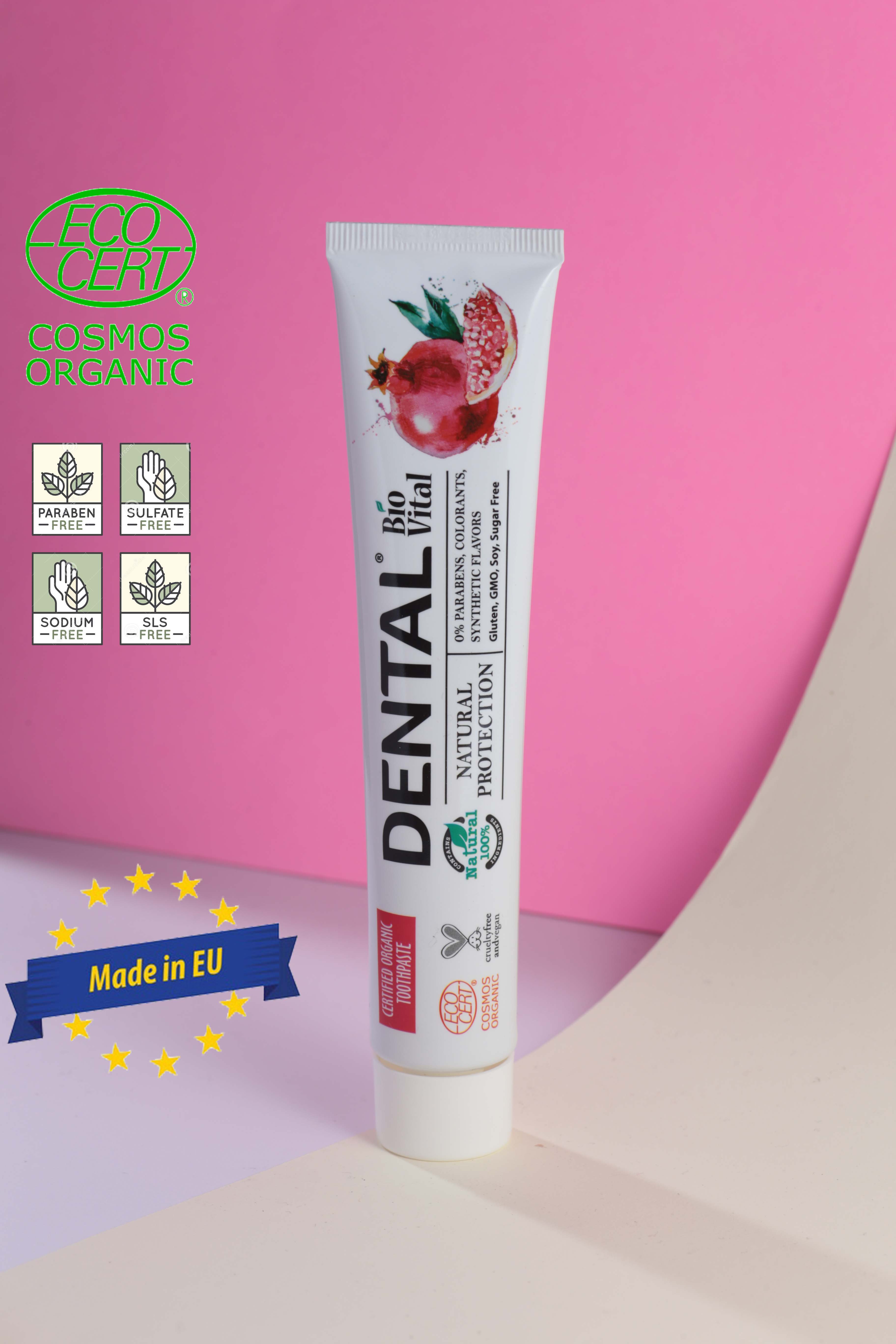 Kem Đánh Răng Hữu Cơ Bảo Vệ Toàn Diện Dental Bio Vital Natural Protection