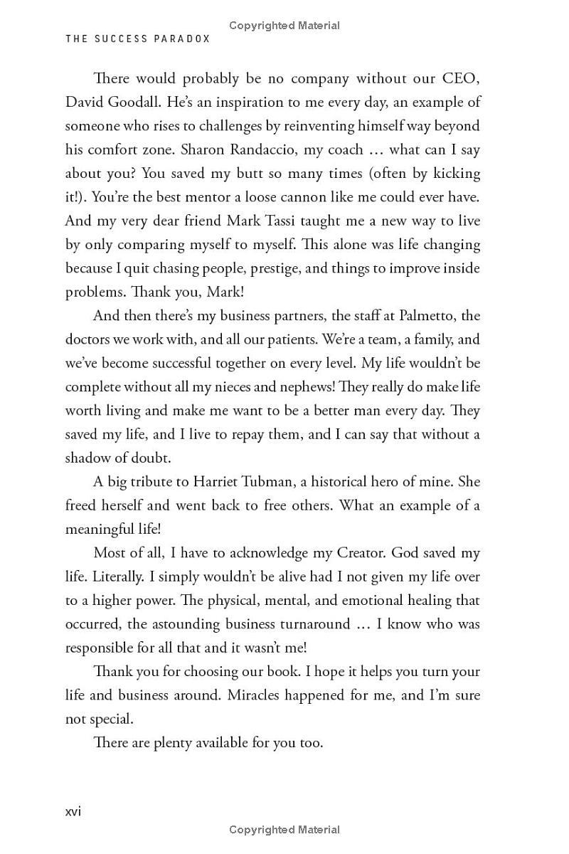 Sách ngoại văn: The Success Paradox