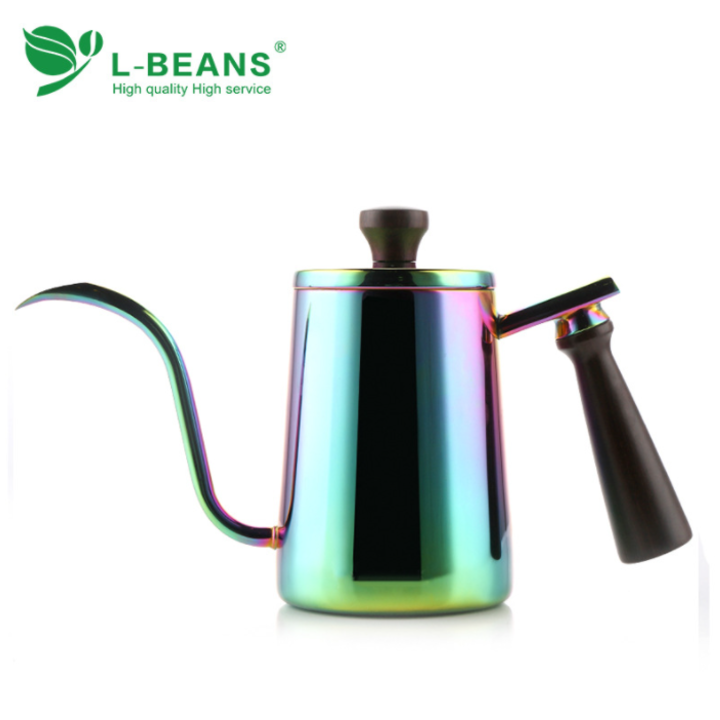 Ấm drip rót cà phê cổ ngỗng chuyên nghiệp L-Beans SD-201901 - Hàng Nhập Khẩu