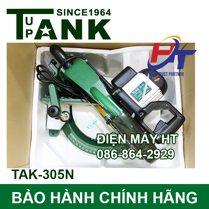 Máy cắt nhôm motor từ TANK since 1964 TAK-305N