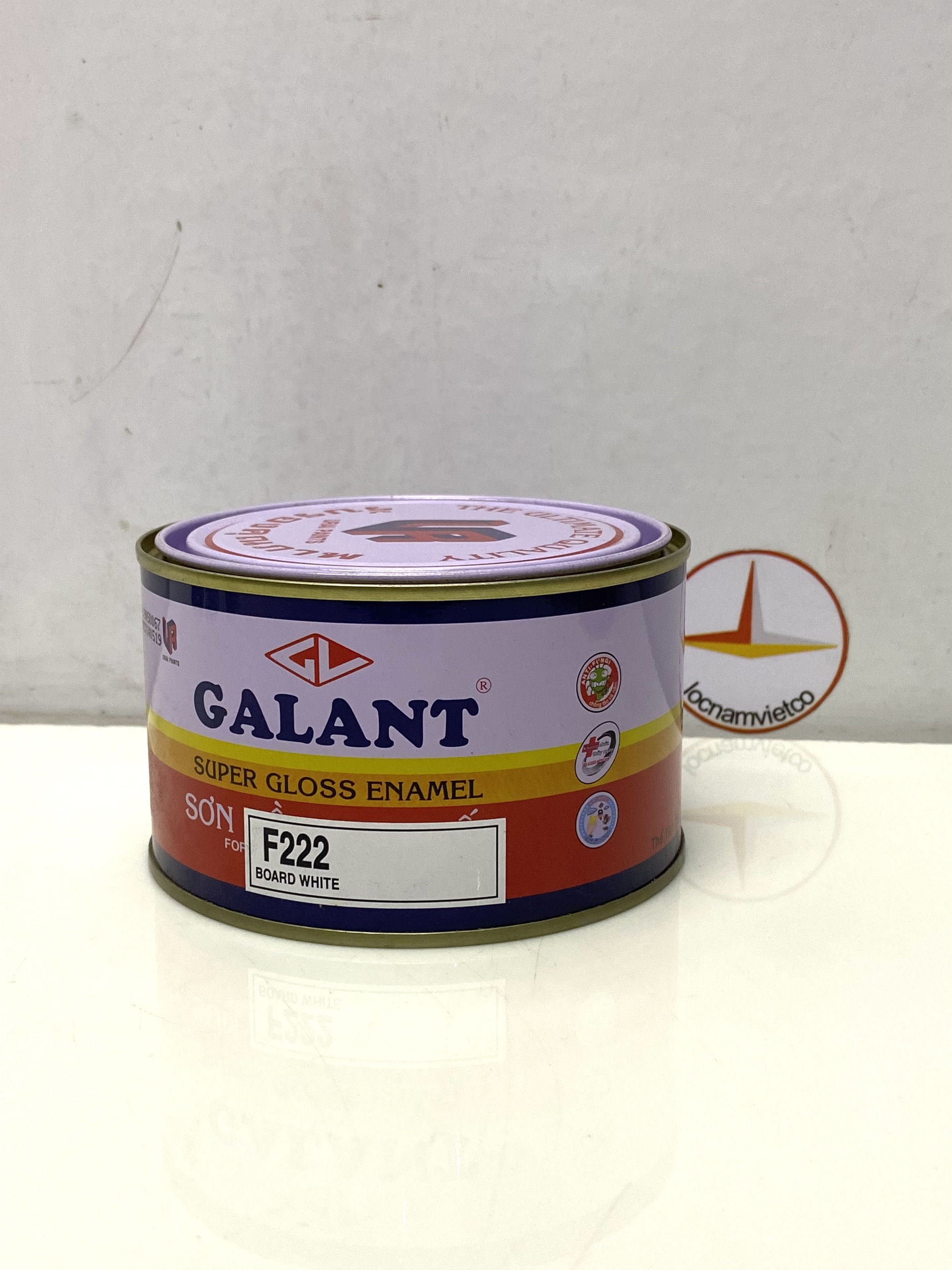 Sơn dầu Galant màu Trắng mờ F222 375ml