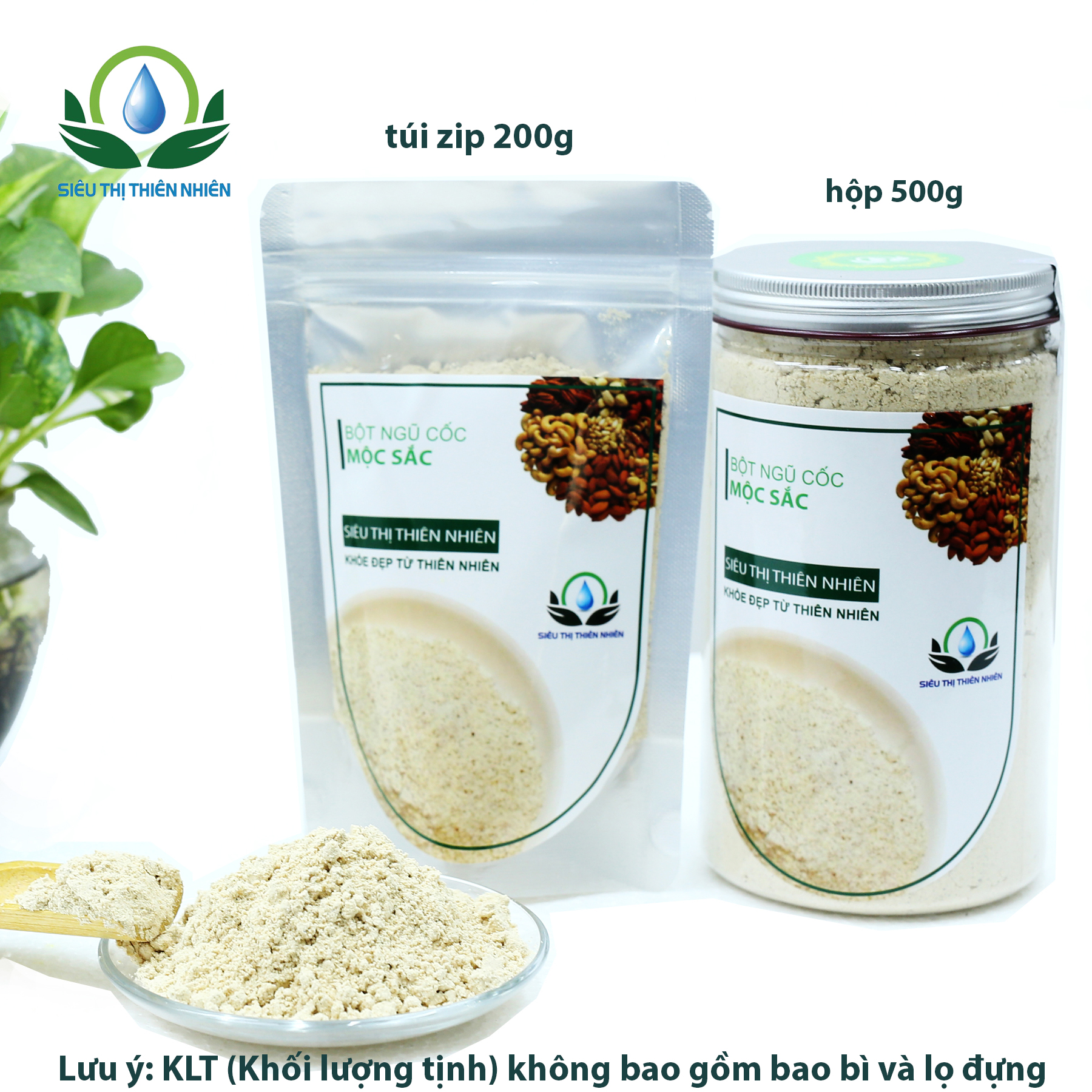 Bột Ngũ Cốc Nguyên Chất Mộc Sắc 100g