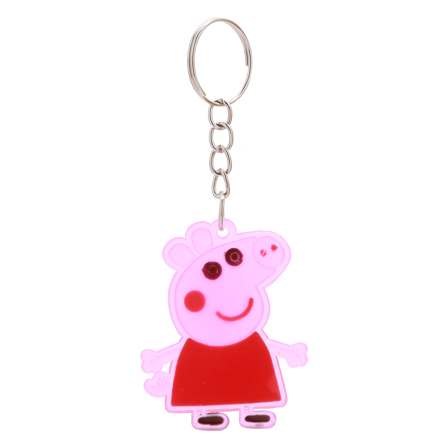Móc Khóa Silicon Hoạt Hình Dễ Thương - Heo Peppa