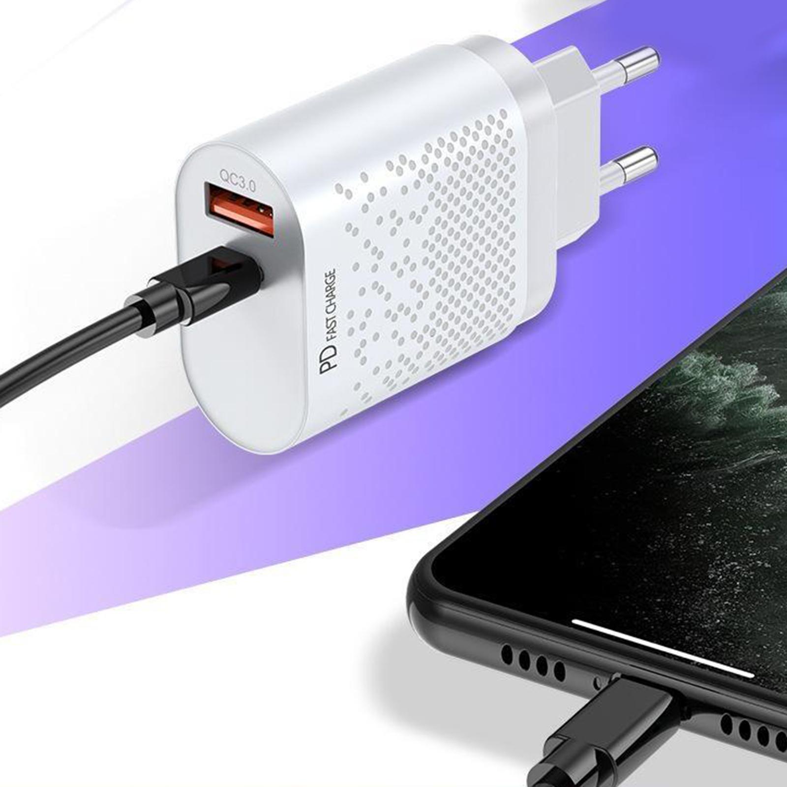 USB Ports Hub Wall Charger Power Adapter EU Plug USB Cube Adapter